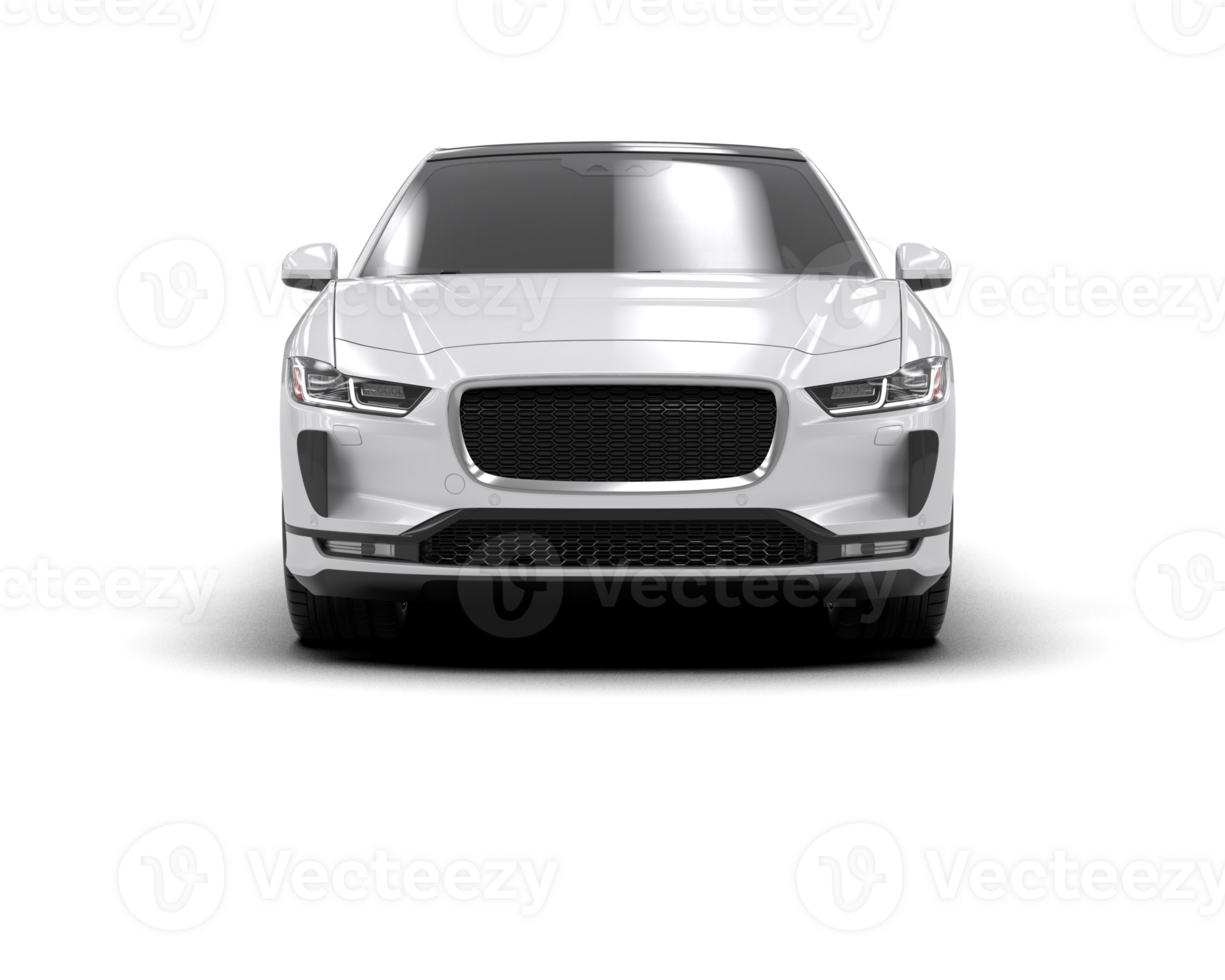 Modern car isolated on background. 3d rendering - illustration png