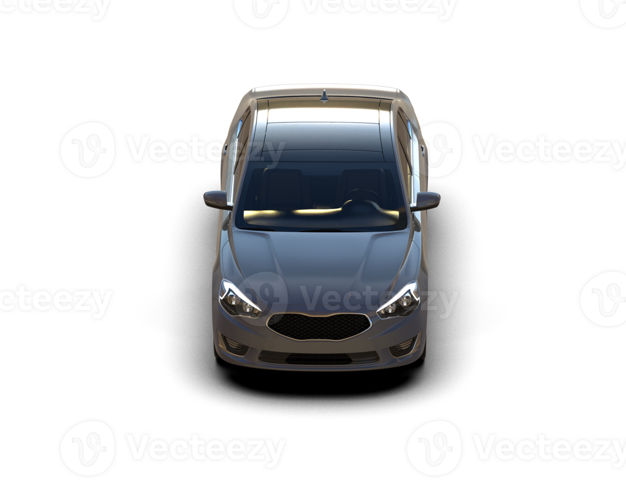Modern car isolated on background. 3d rendering - illustration png