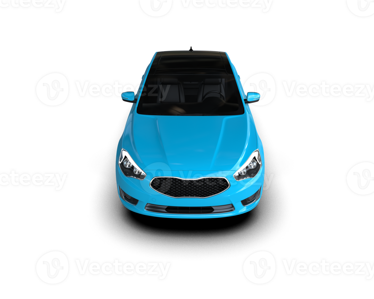 Modern car isolated on background. 3d rendering - illustration png