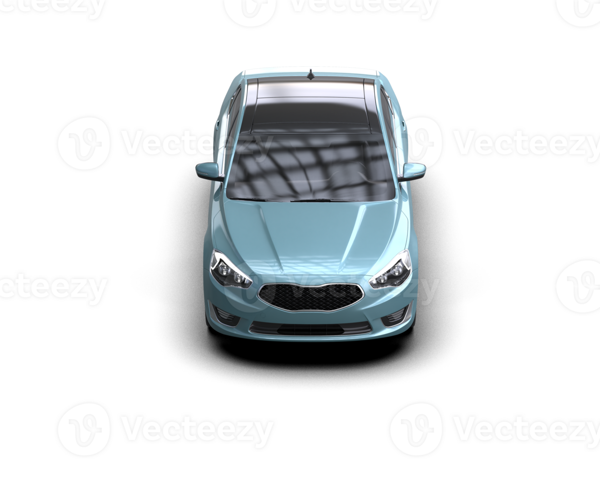 Modern car isolated on background. 3d rendering - illustration png