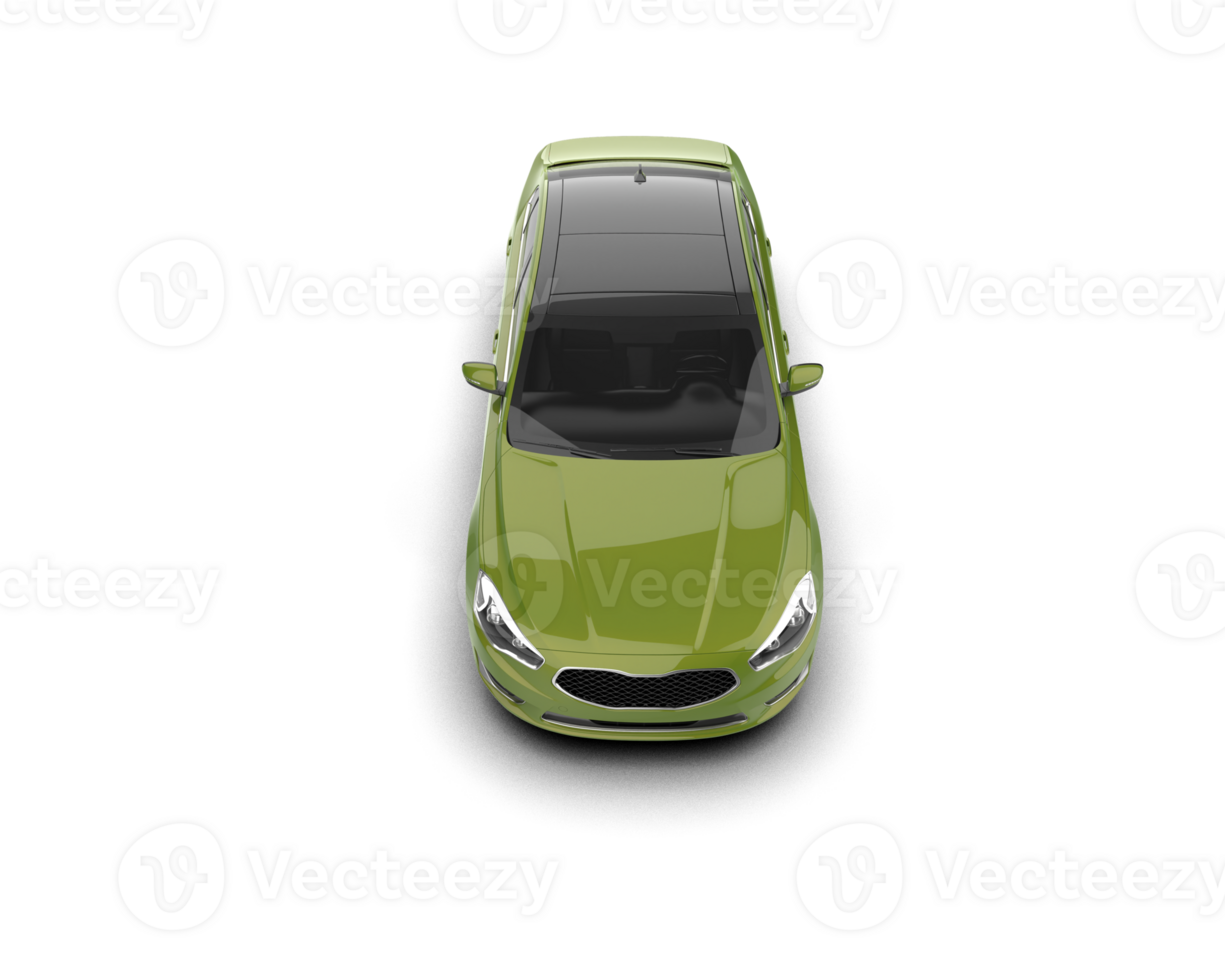 Modern car isolated on background. 3d rendering - illustration png