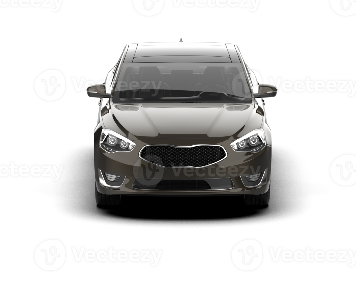 Modern car isolated on background. 3d rendering - illustration png