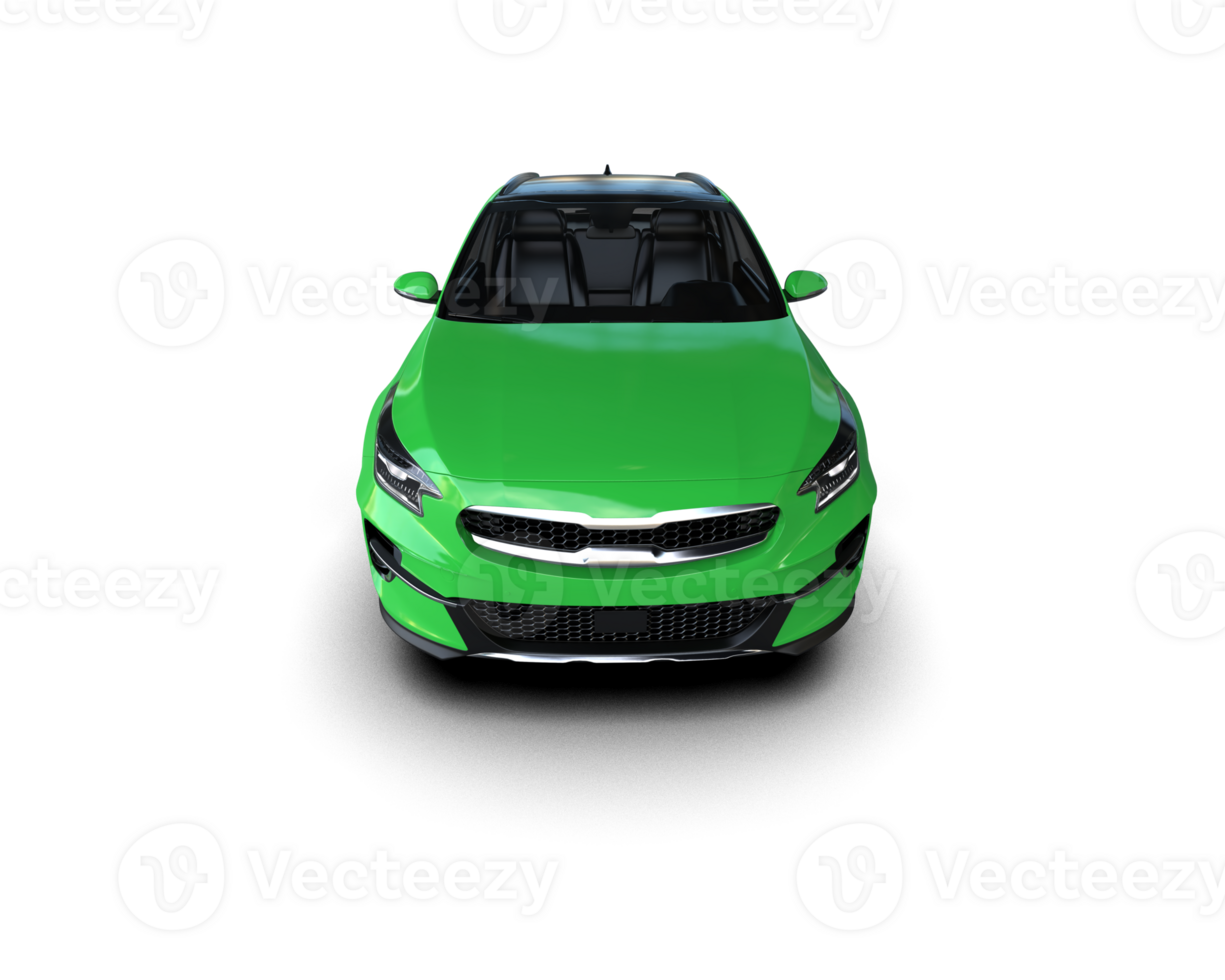 Modern car isolated on background. 3d rendering - illustration png
