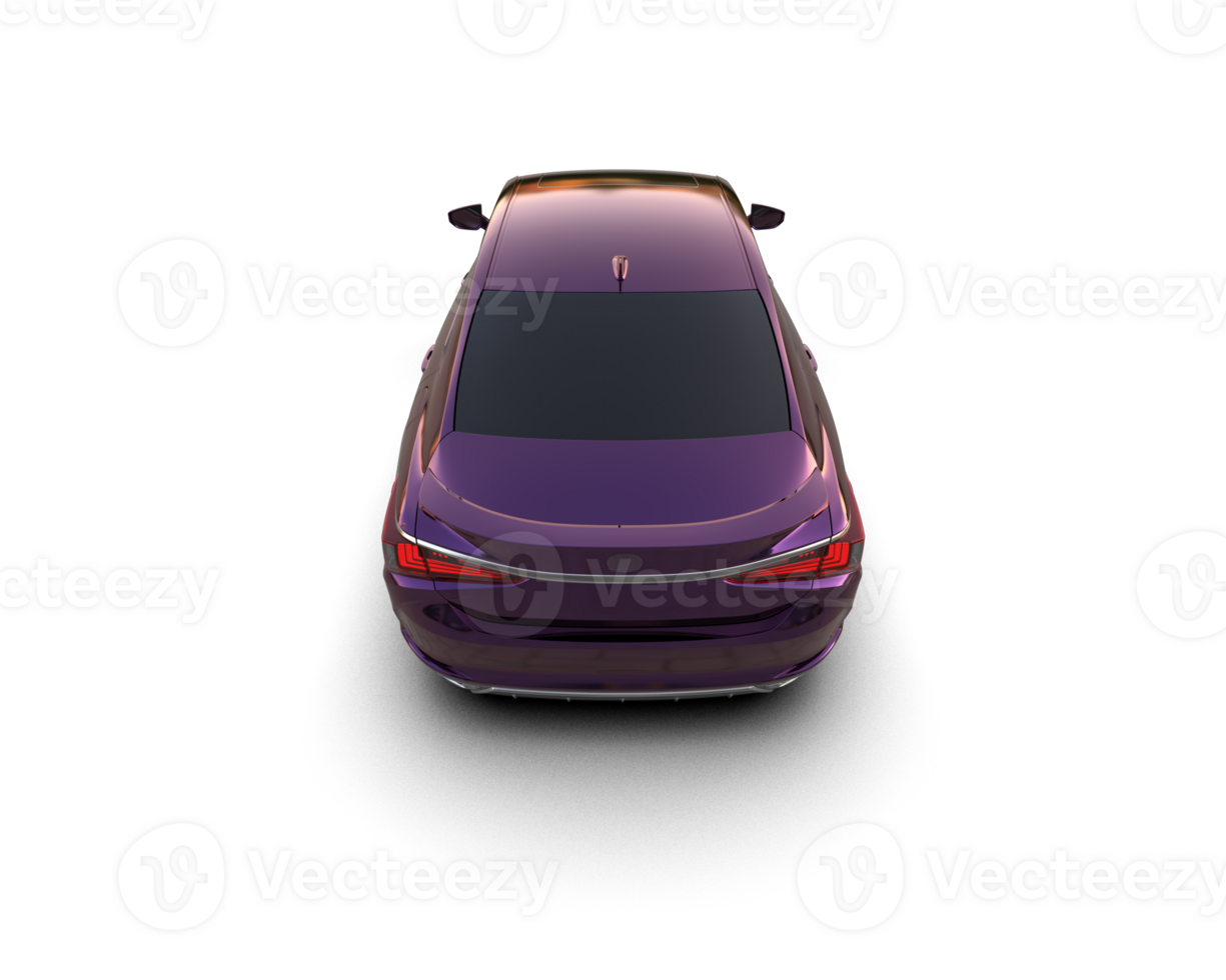 Modern car isolated on background. 3d rendering - illustration png