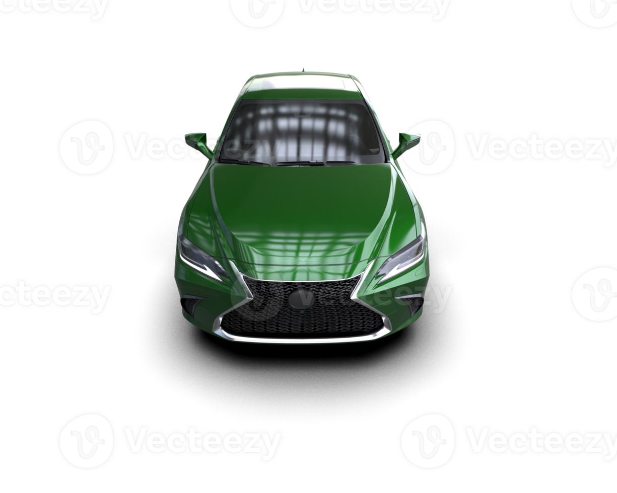 Modern car isolated on background. 3d rendering - illustration png