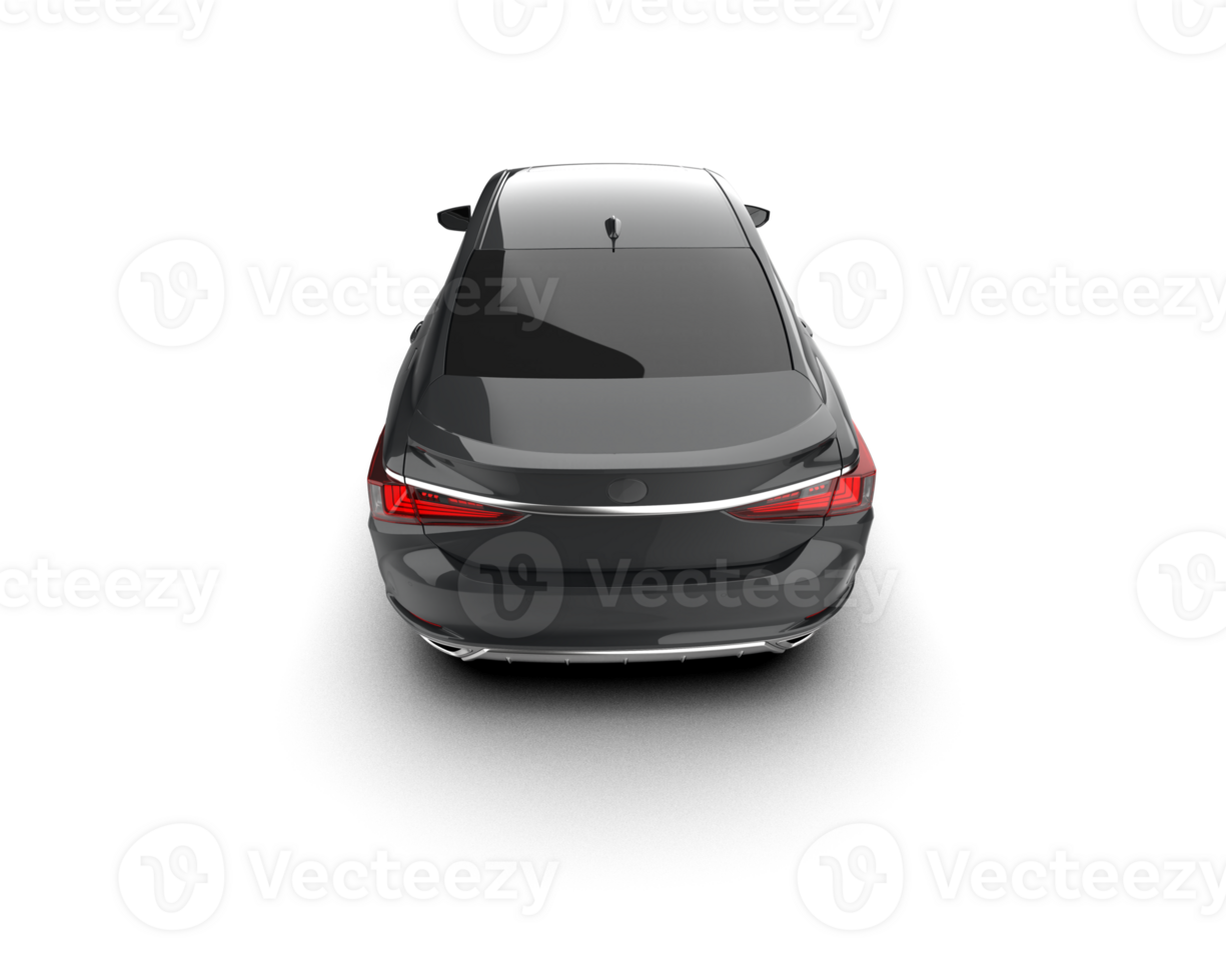 Modern car isolated on background. 3d rendering - illustration png