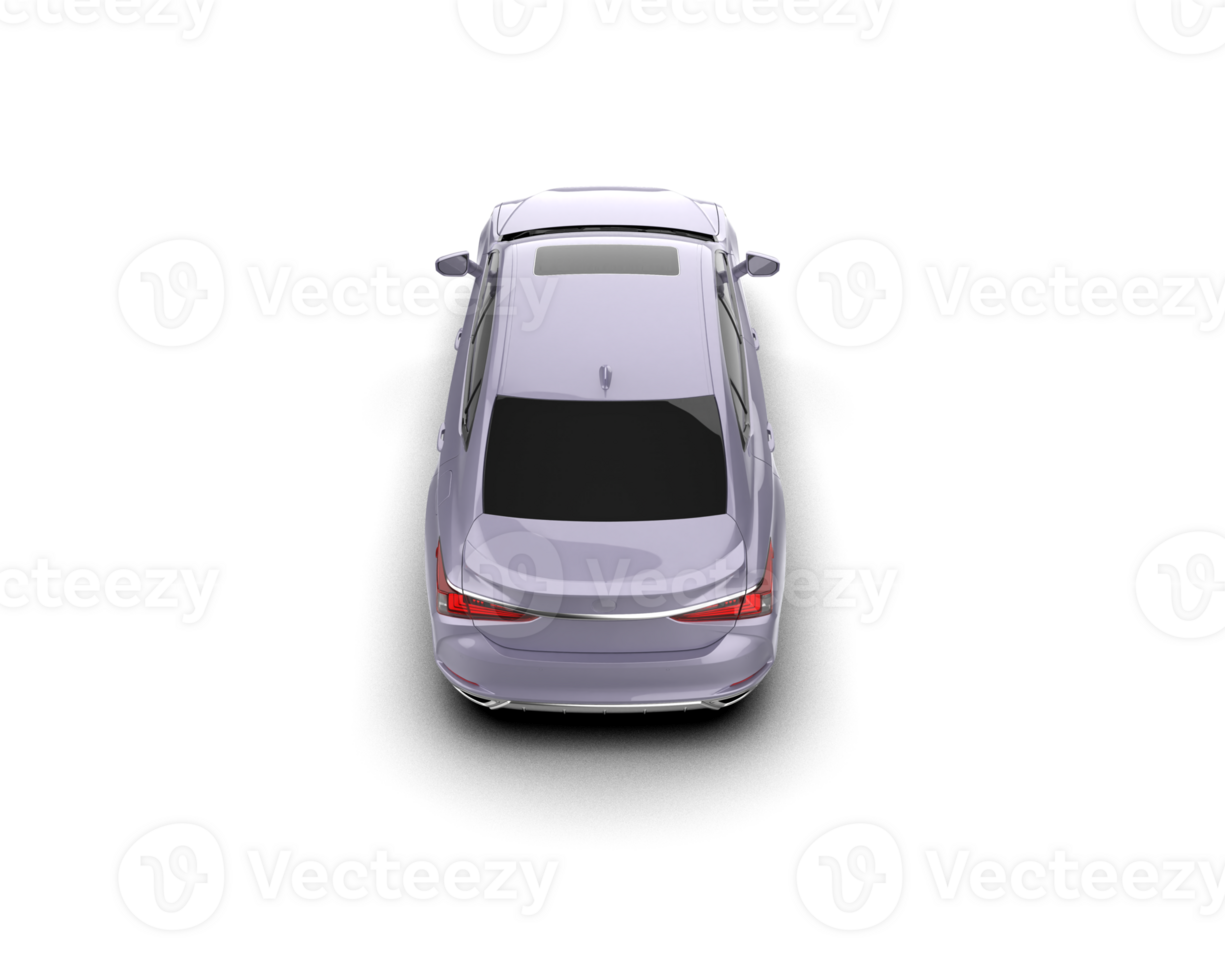 Modern car isolated on background. 3d rendering - illustration png