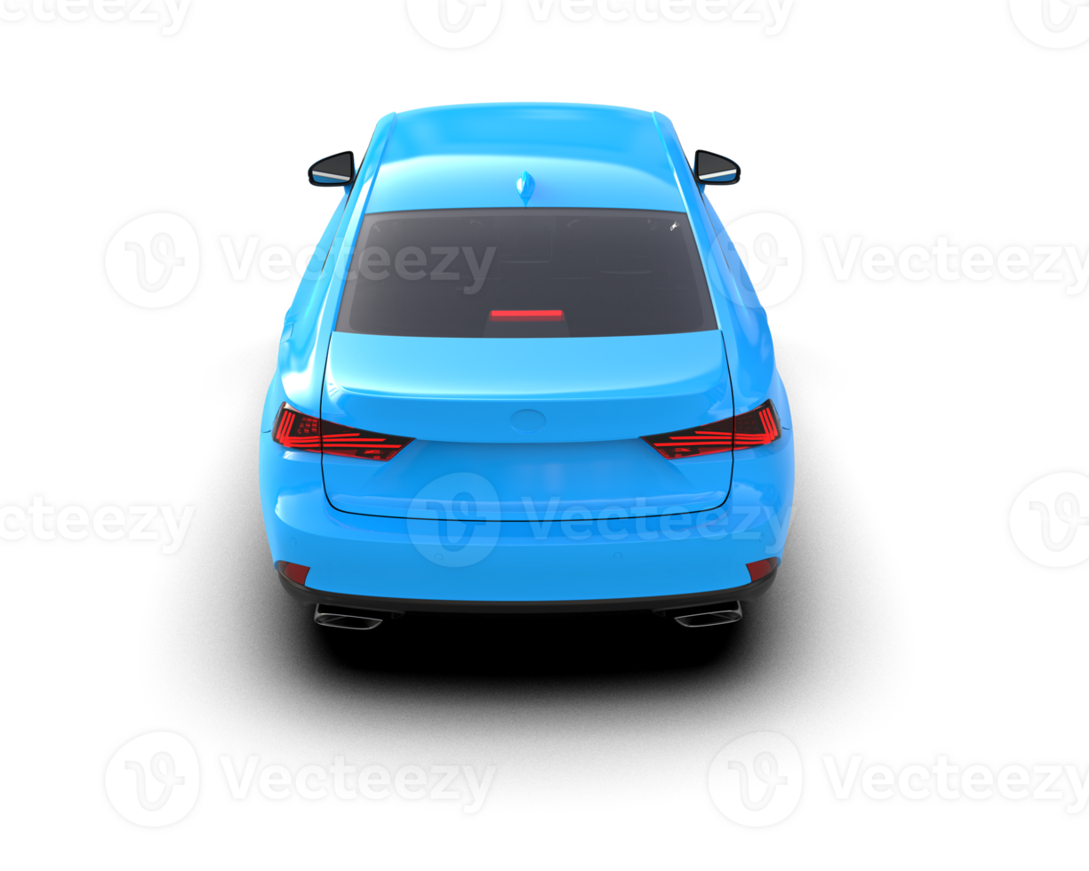 Modern car isolated on background. 3d rendering - illustration png