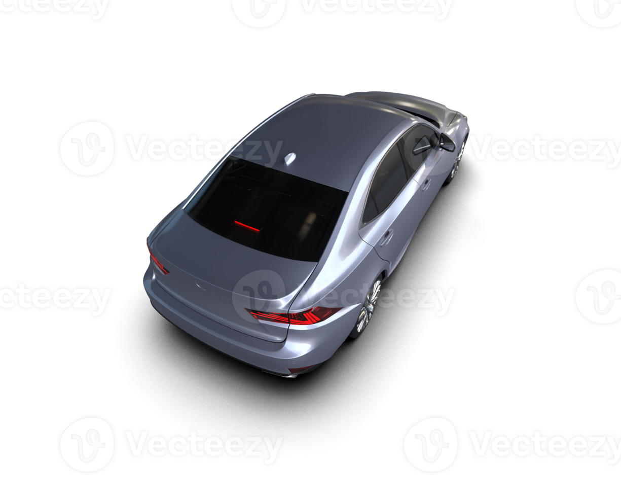Modern car isolated on background. 3d rendering - illustration png