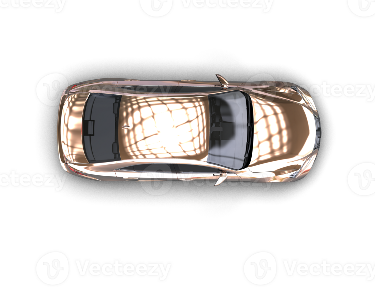 Modern car isolated on background. 3d rendering - illustration png