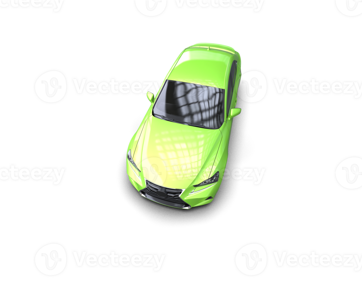 Modern car isolated on background. 3d rendering - illustration png
