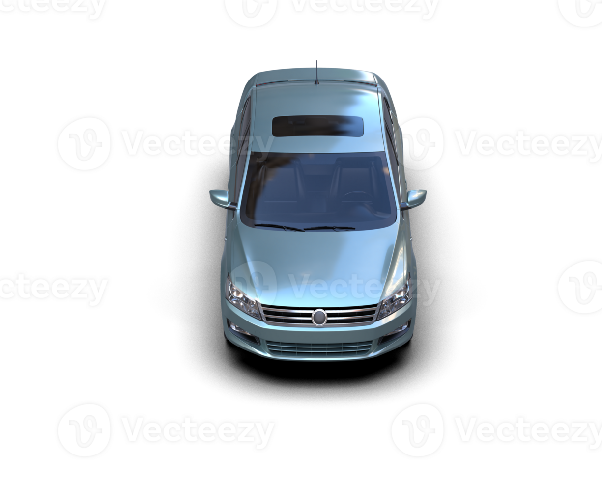 Modern car isolated on background. 3d rendering - illustration png
