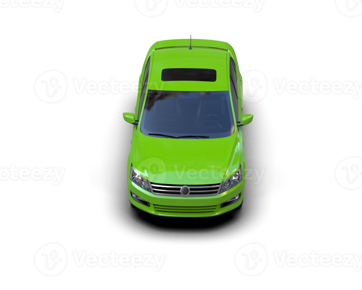 Modern car isolated on background. 3d rendering - illustration png