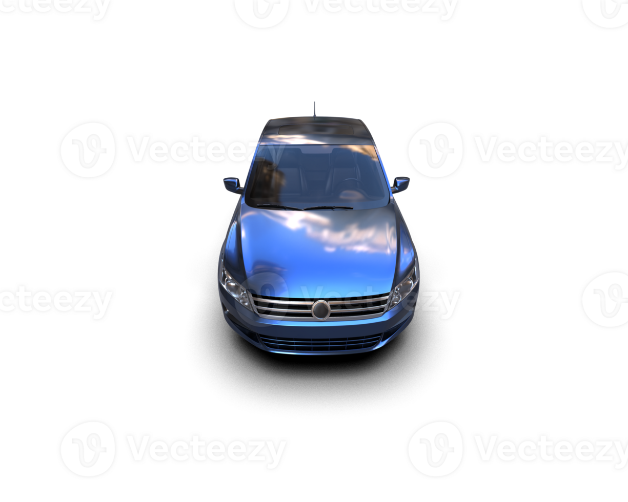 Modern car isolated on background. 3d rendering - illustration png