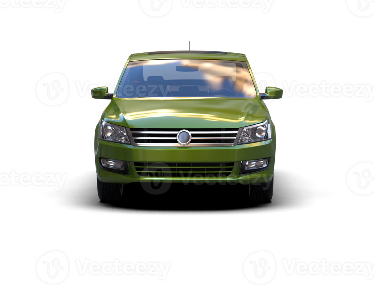 Modern car isolated on background. 3d rendering - illustration png