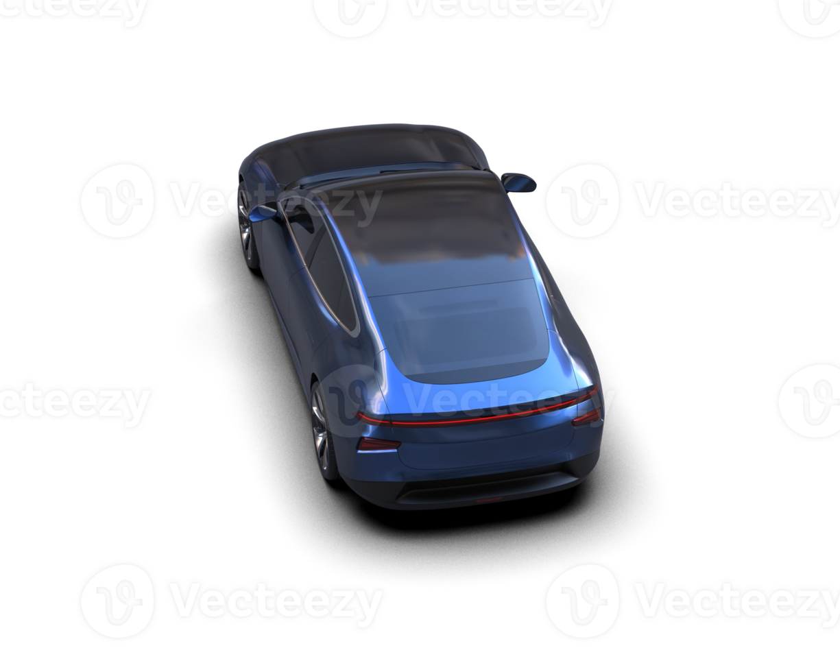 Modern car isolated on background. 3d rendering - illustration png