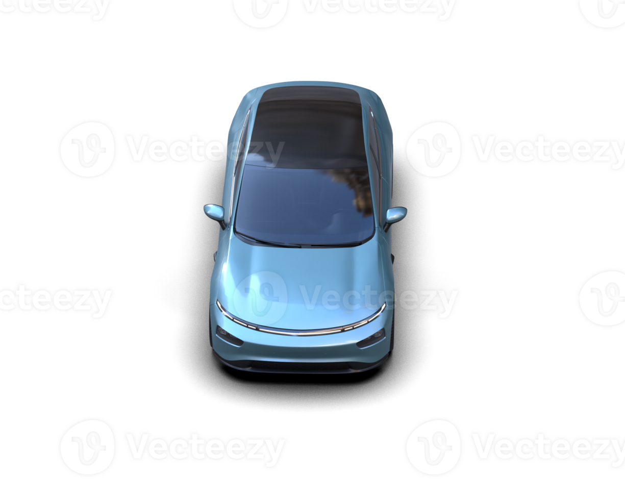 Modern car isolated on background. 3d rendering - illustration png