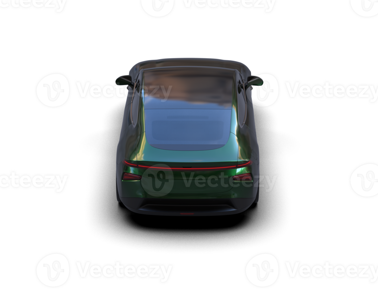 Modern car isolated on background. 3d rendering - illustration png