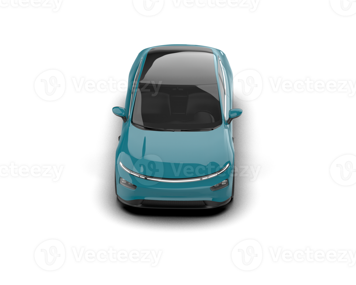 Modern car isolated on background. 3d rendering - illustration png