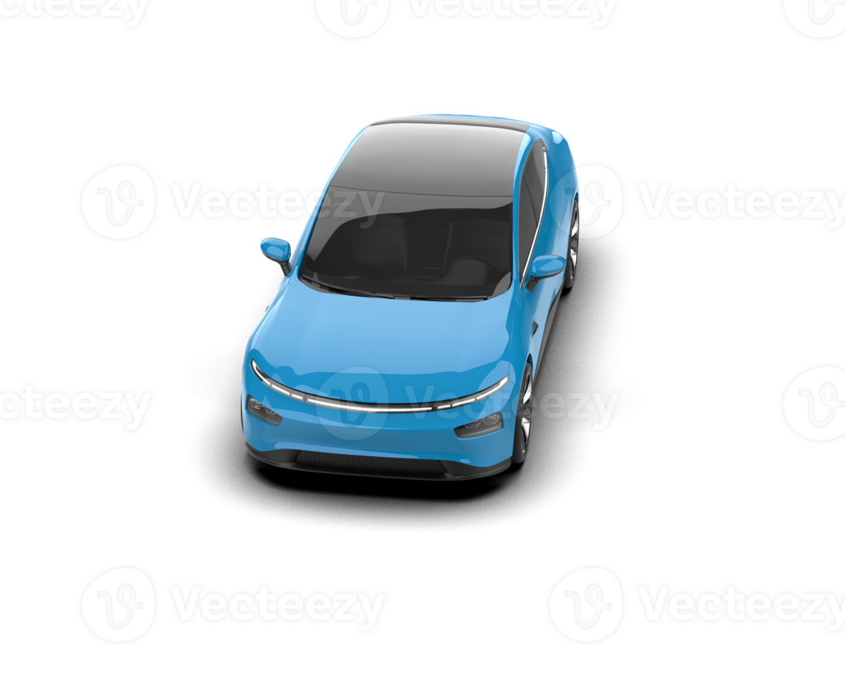 Modern car isolated on background. 3d rendering - illustration png