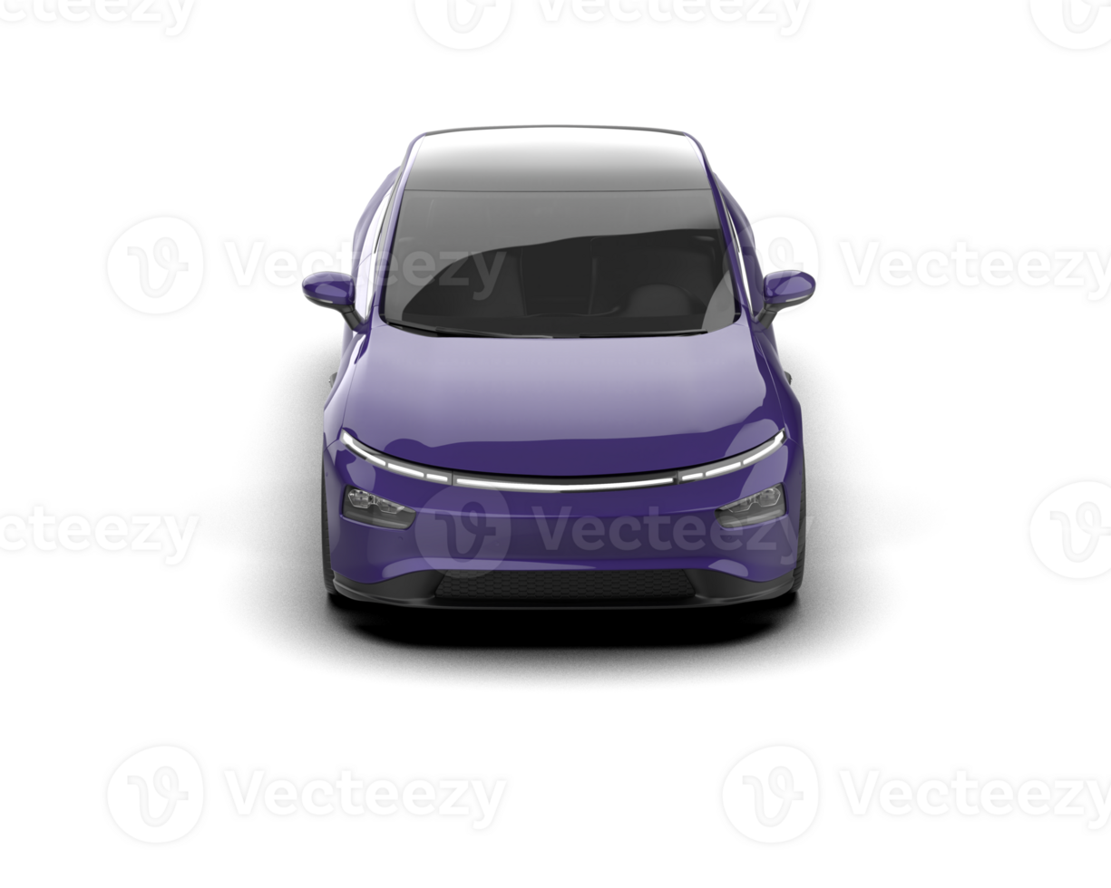 Modern car isolated on background. 3d rendering - illustration png