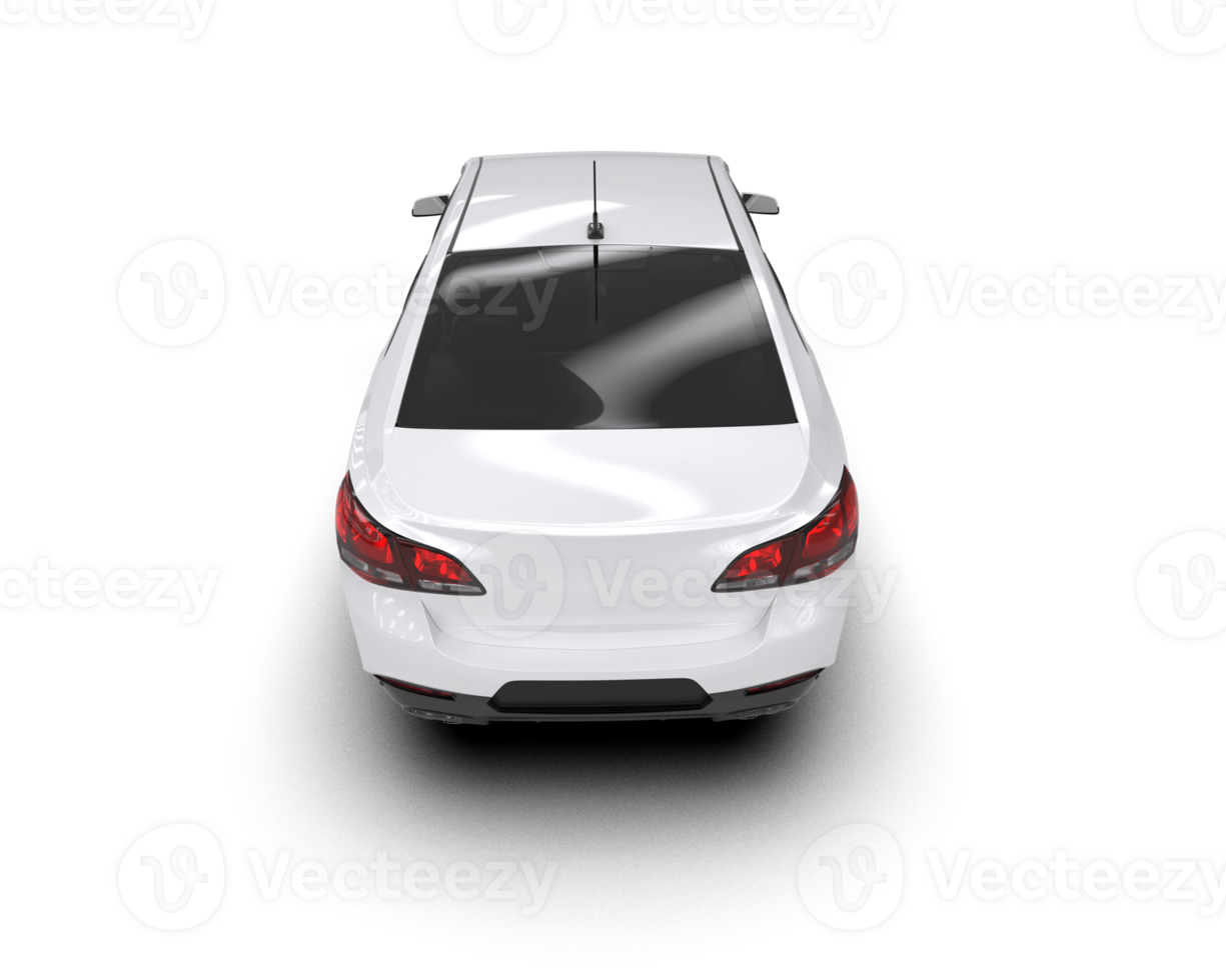 Modern car isolated on background. 3d rendering - illustration png