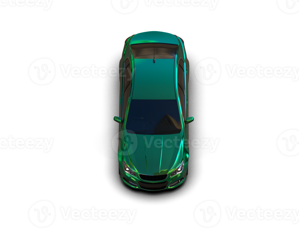Modern car isolated on background. 3d rendering - illustration png