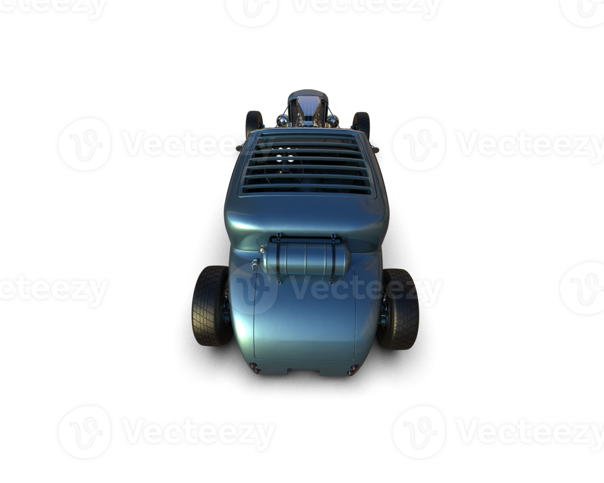 Muscle car isolated on background. 3d rendering - illustration png
