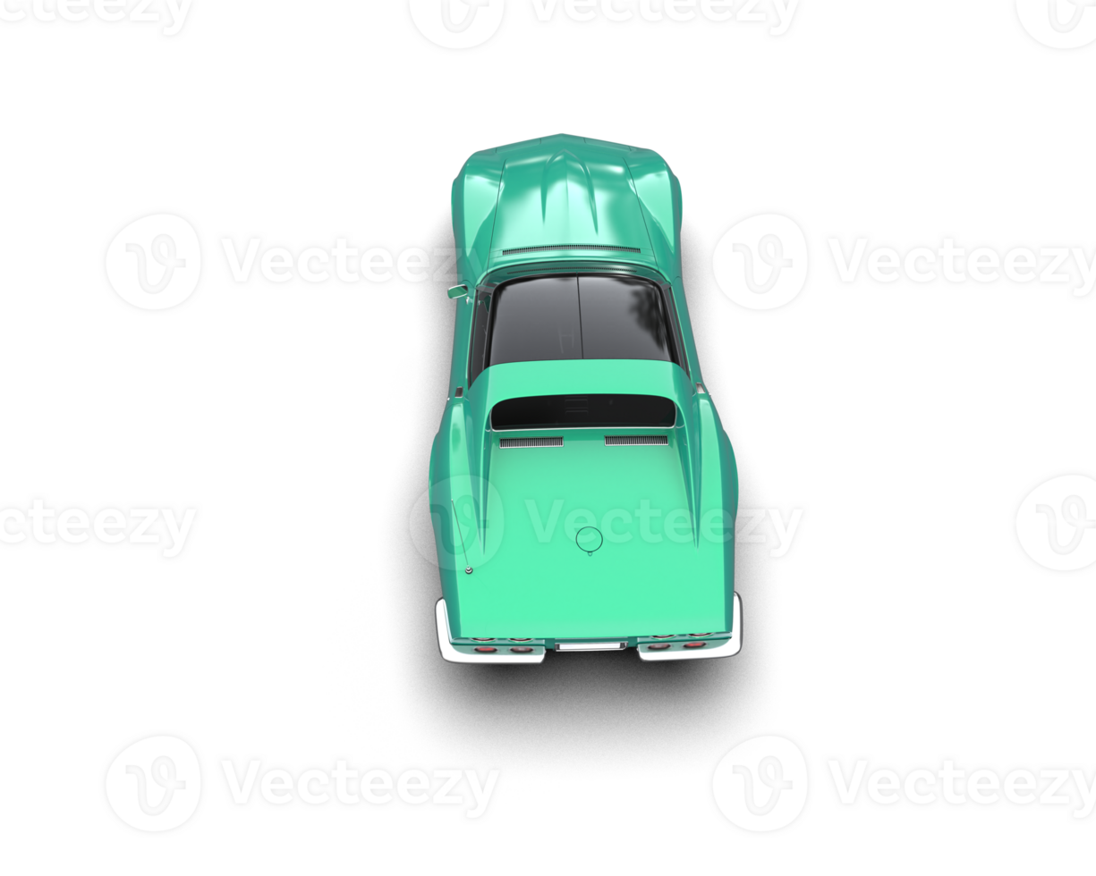 Modern car isolated on background. 3d rendering - illustration png