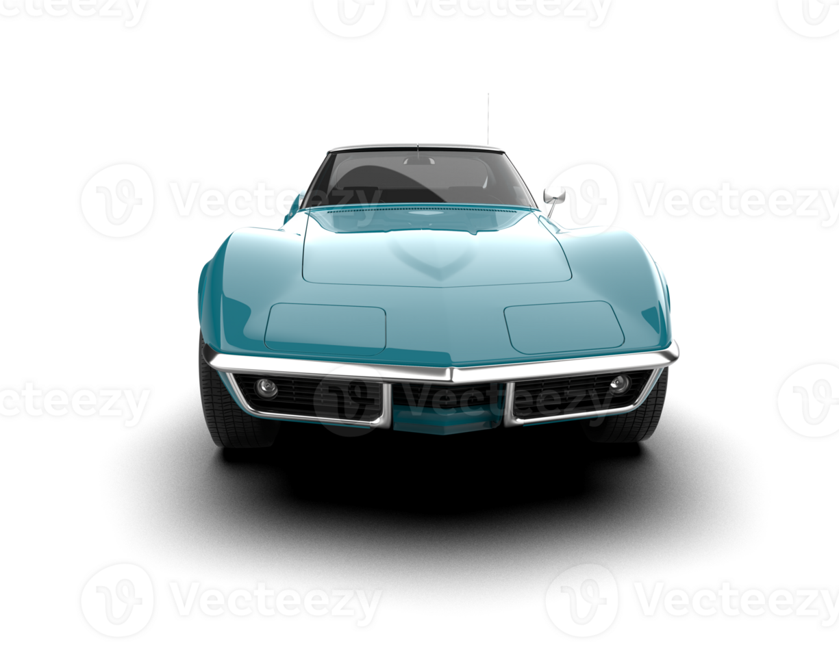 Modern car isolated on background. 3d rendering - illustration png