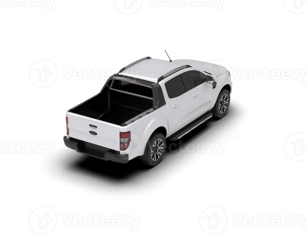 Modern car isolated on background. 3d rendering - illustration png