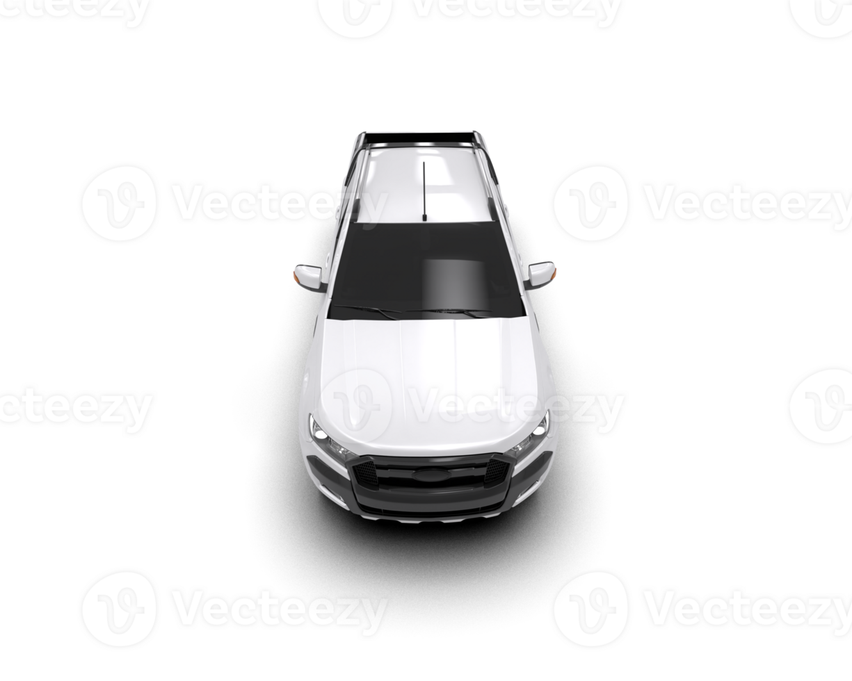 Modern car isolated on background. 3d rendering - illustration png