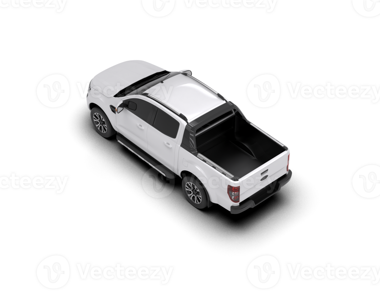 Modern car isolated on background. 3d rendering - illustration png