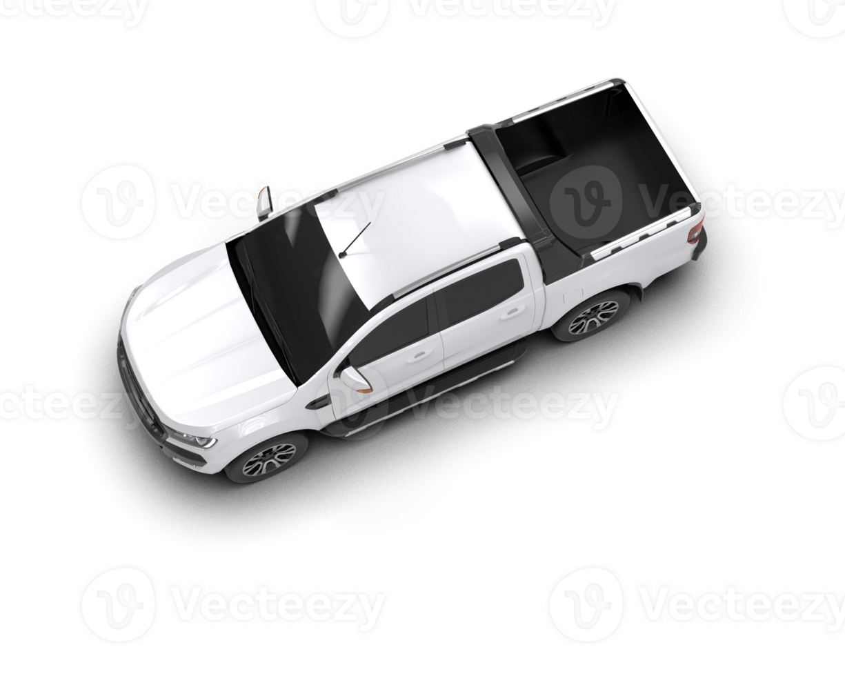 Modern car isolated on background. 3d rendering - illustration png