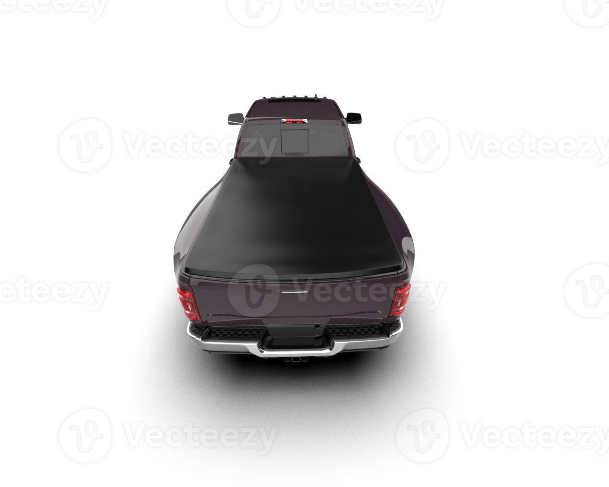 Pickup truck isolated on background. 3d rendering - illustration png