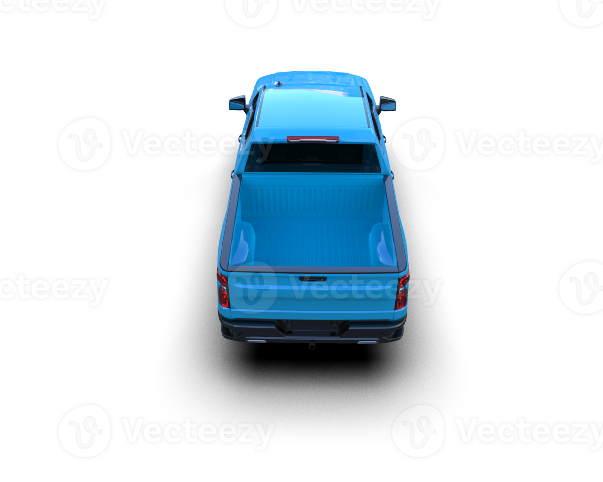Pickup truck isolated on background. 3d rendering - illustration png