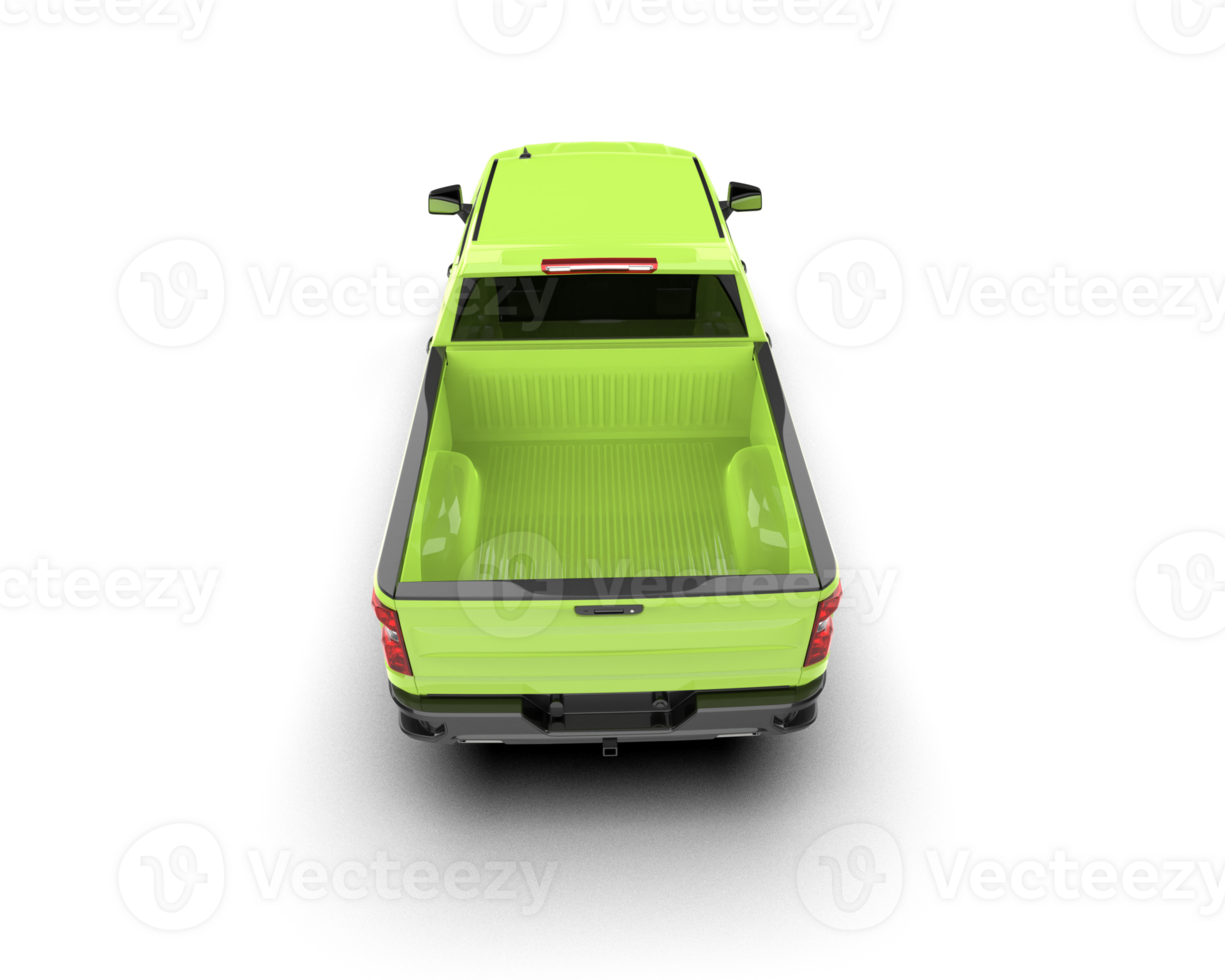 Pickup truck isolated on background. 3d rendering - illustration png