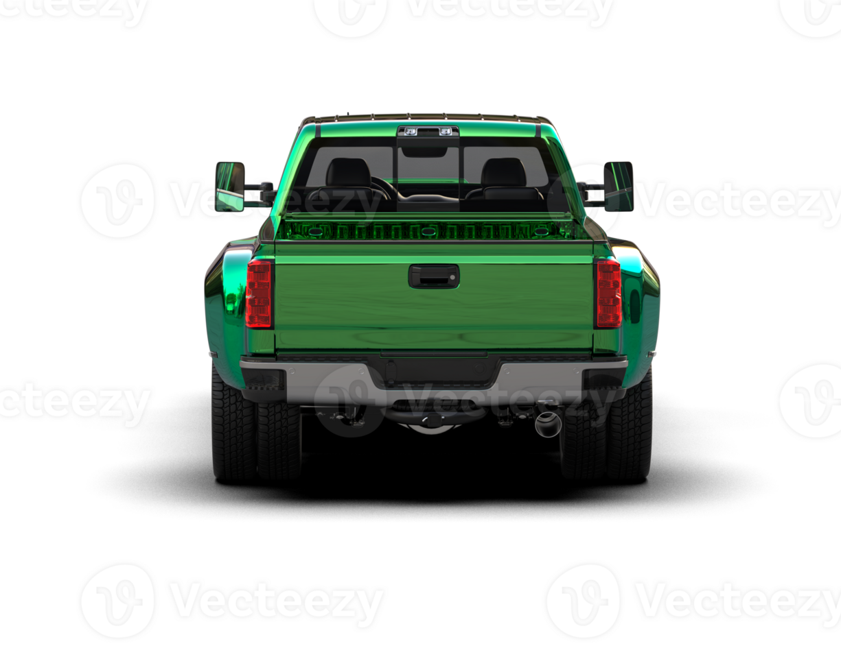 Pickup truck isolated on background. 3d rendering - illustration png
