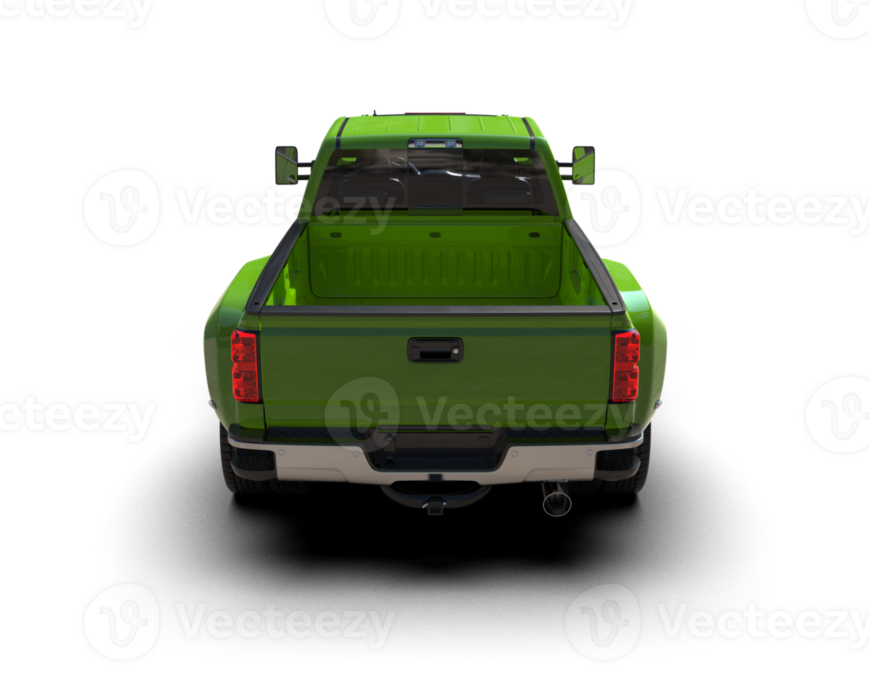Pickup truck isolated on background. 3d rendering - illustration png