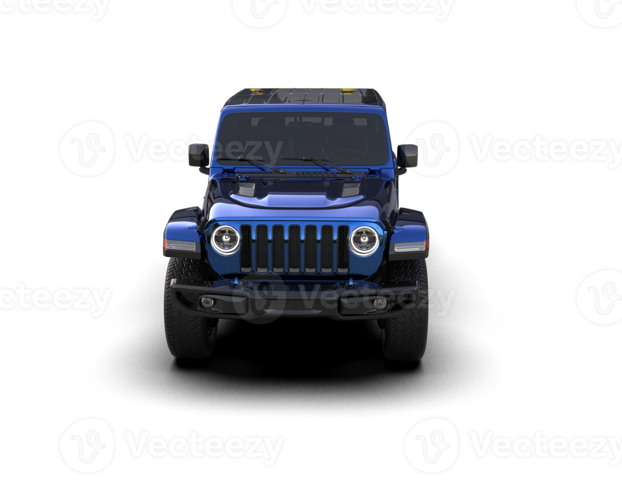 Pickup truck isolated on background. 3d rendering - illustration png