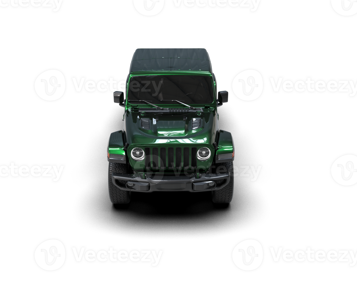 Pickup truck isolated on background. 3d rendering - illustration png