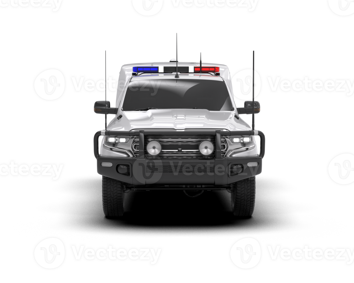 Pickup truck isolated on background. 3d rendering - illustration png