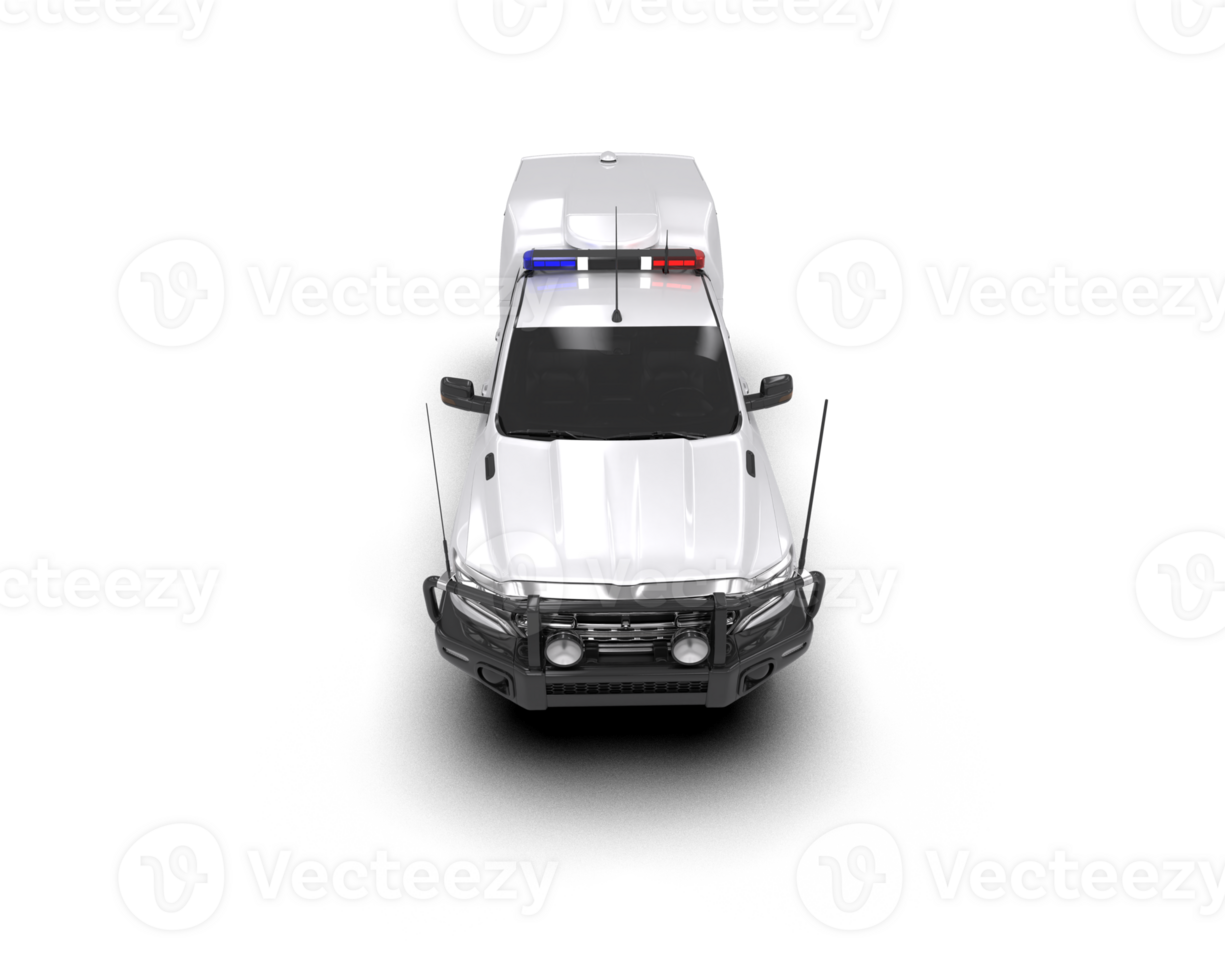 Pickup truck isolated on background. 3d rendering - illustration png
