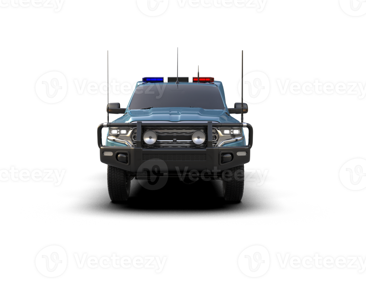Pickup truck isolated on background. 3d rendering - illustration png