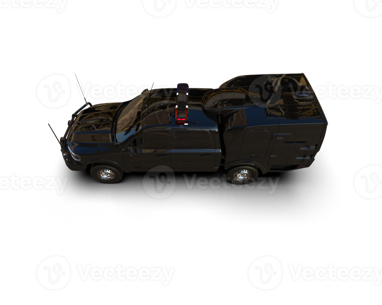 Pickup truck isolated on background. 3d rendering - illustration png