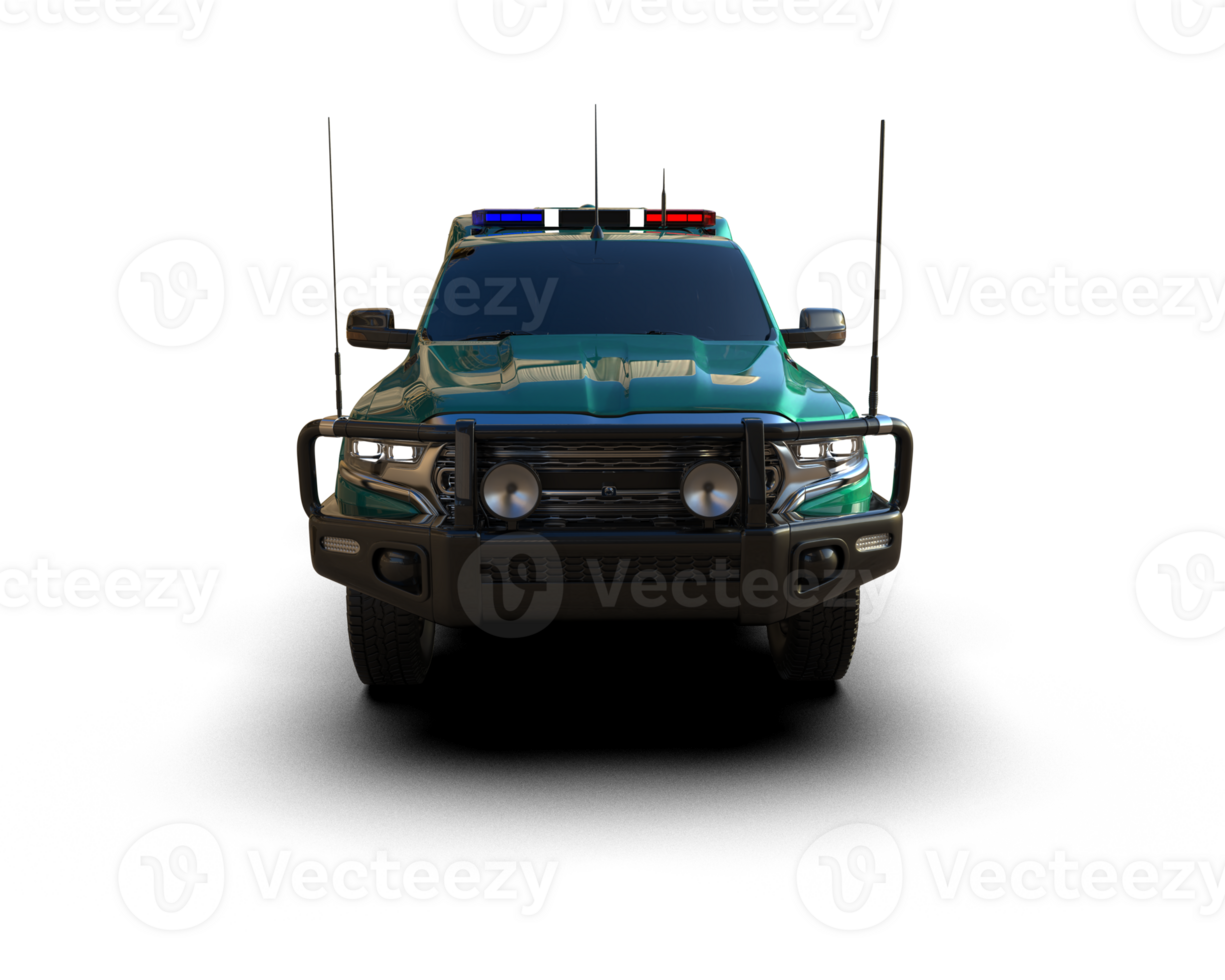 Pickup truck isolated on background. 3d rendering - illustration png