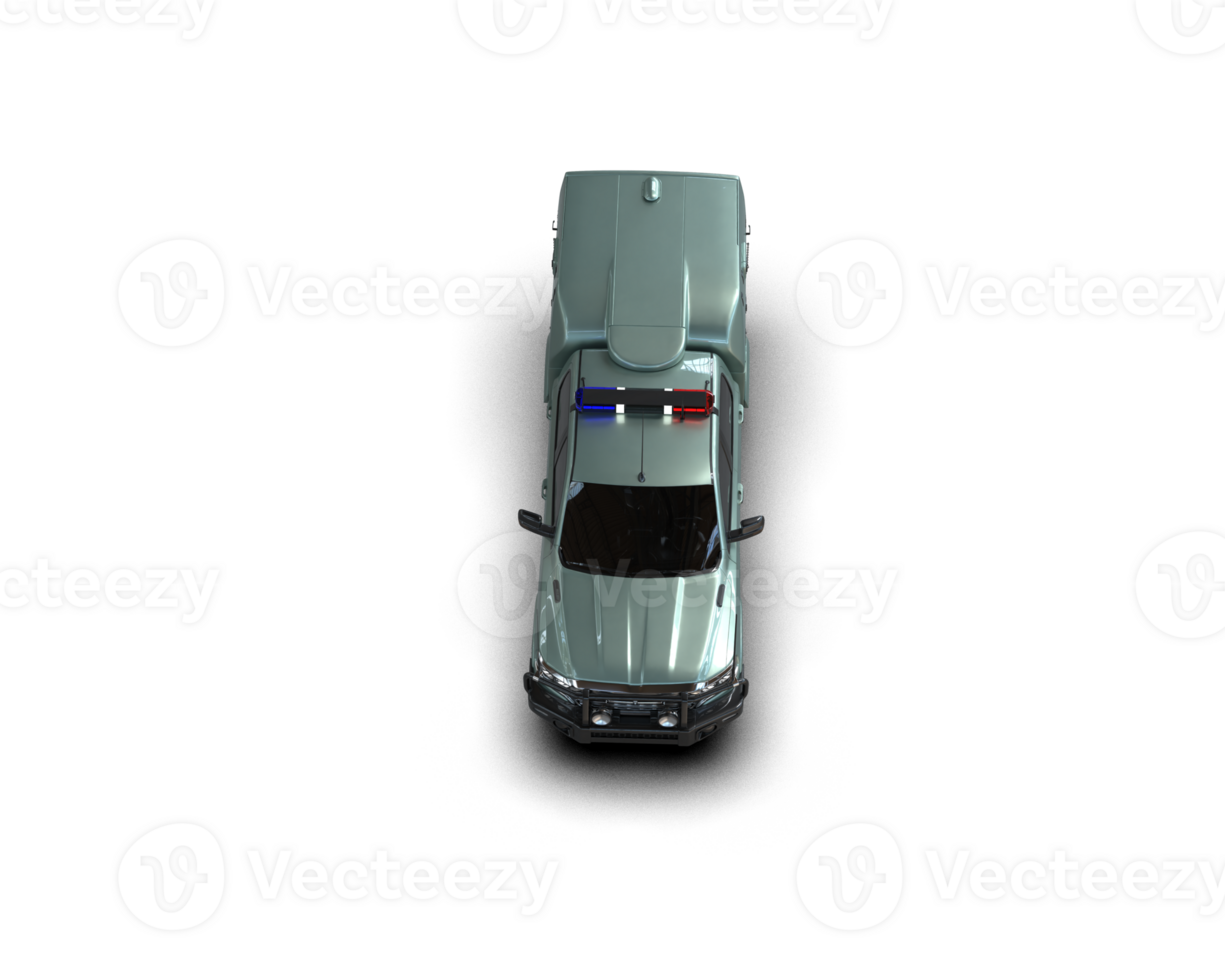 Pickup truck isolated on background. 3d rendering - illustration png