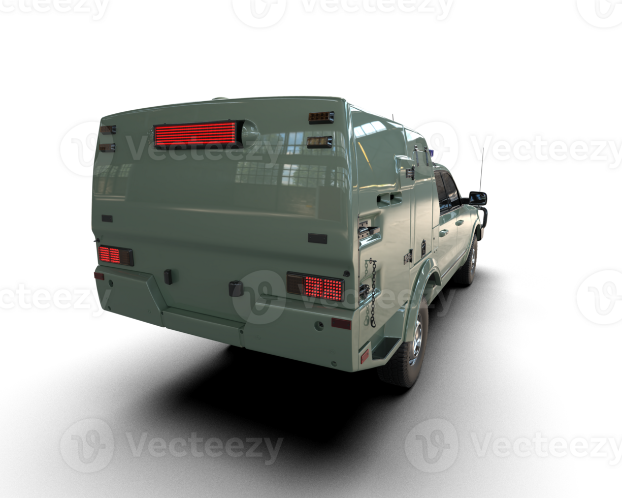 Pickup truck isolated on background. 3d rendering - illustration png