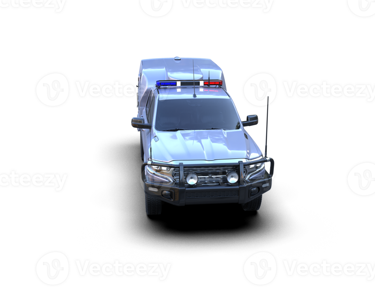 Pickup truck isolated on background. 3d rendering - illustration png