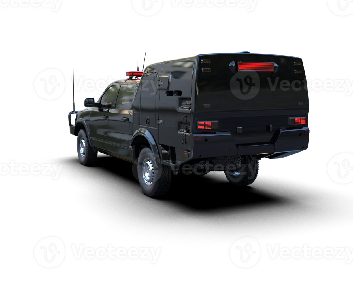 Pickup truck isolated on background. 3d rendering - illustration png